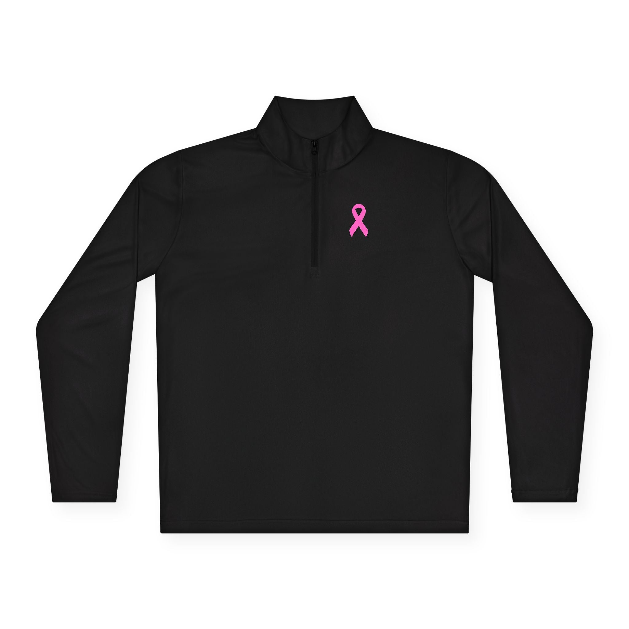 Breast Cancer Quarter-Zip Pullover