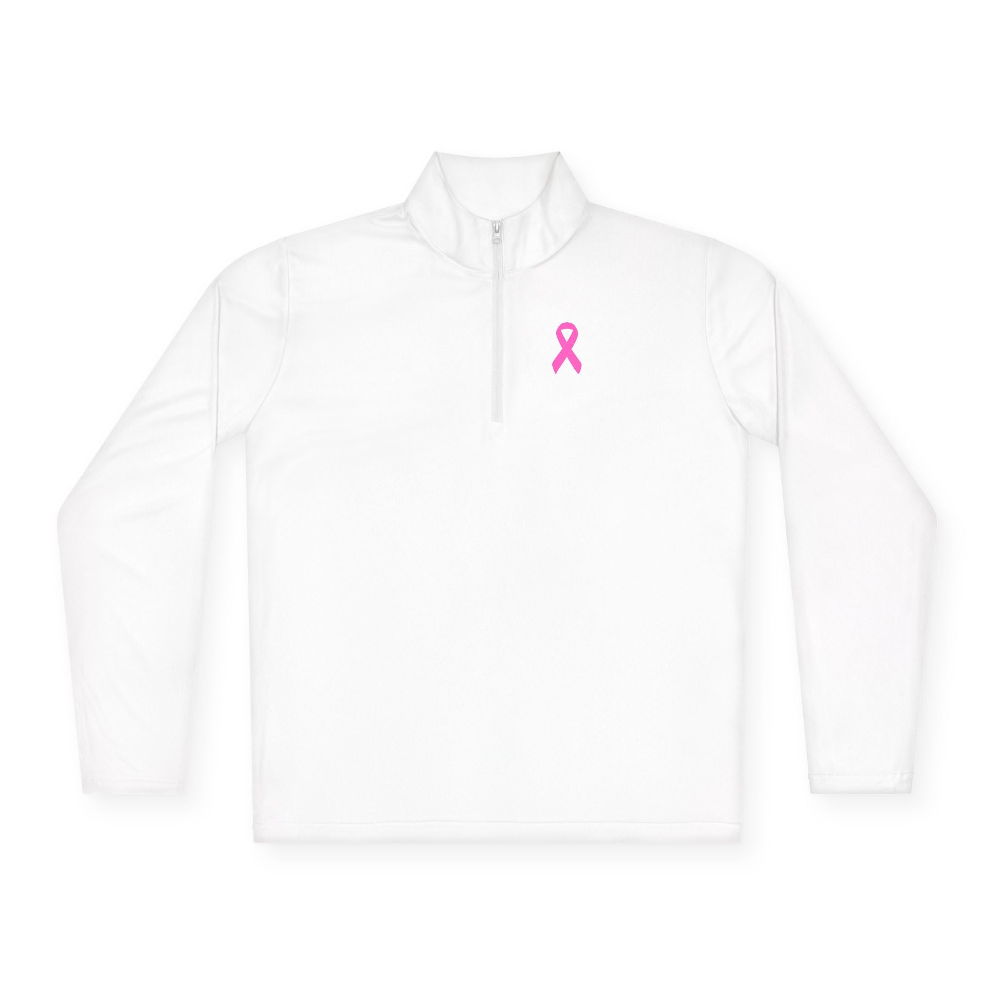 Breast Cancer Quarter-Zip Pullover