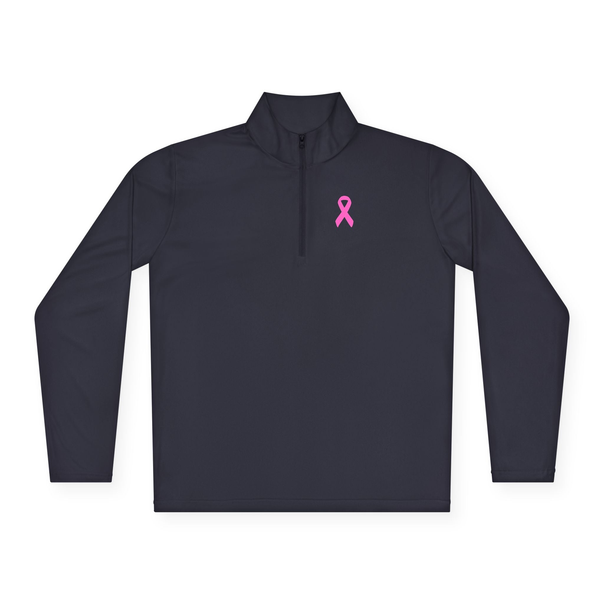 Breast Cancer Quarter-Zip Pullover