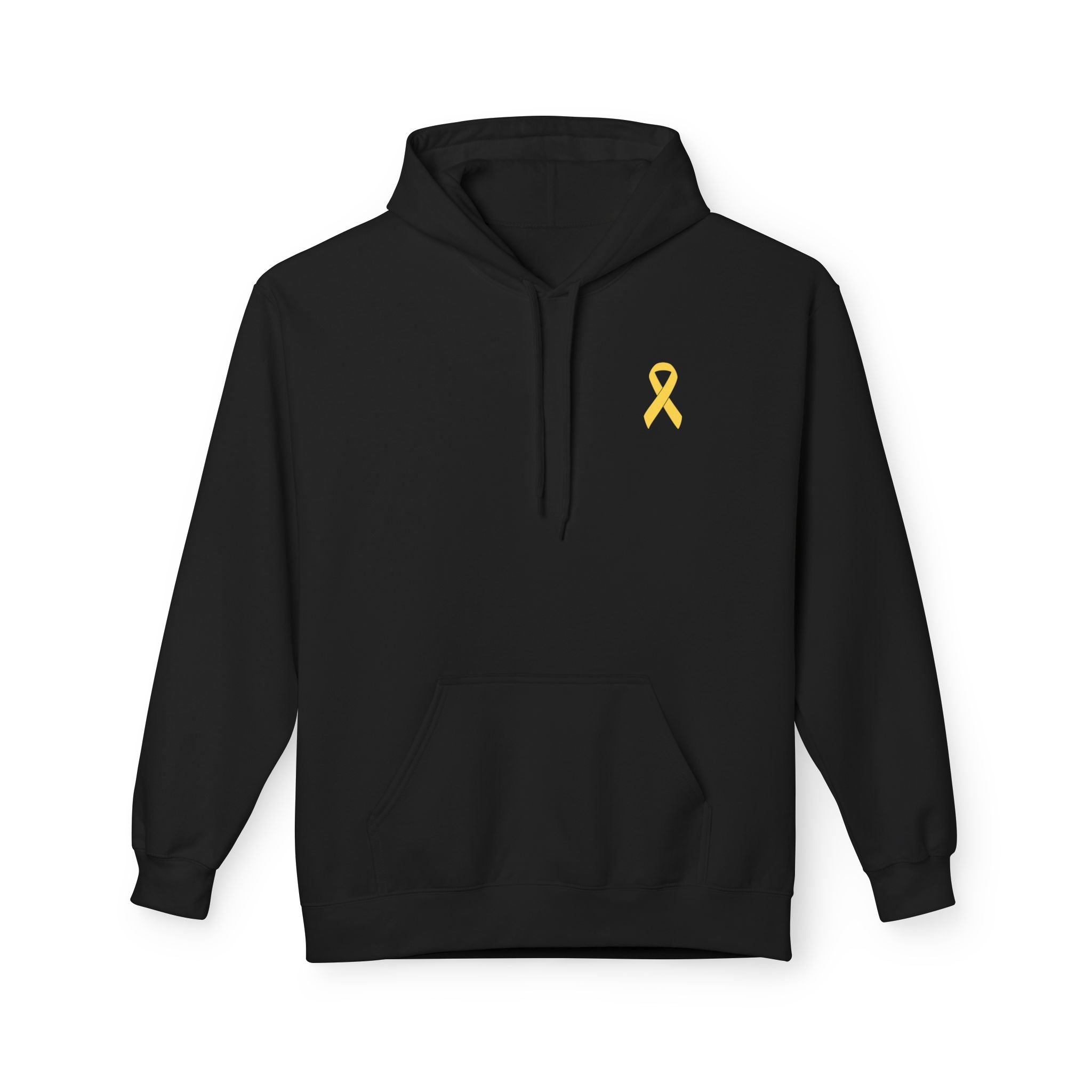 Childhood Cancer Hoodie - Bravery Wears a Smile