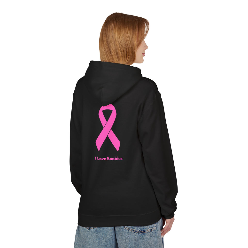 Breast Cancer Hoodie - I Love Boobies