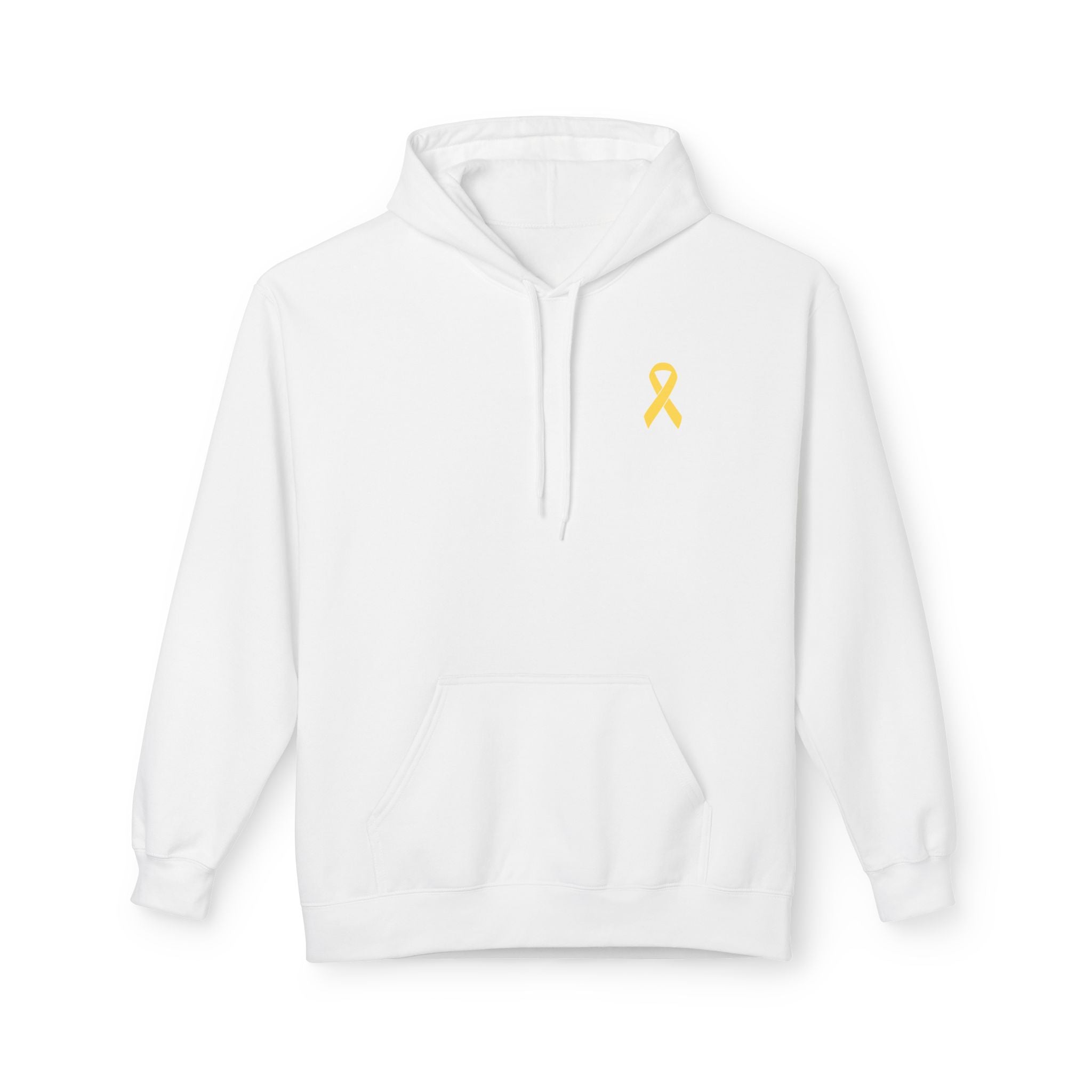 Childhood Cancer Hoodie - Bravery Wears a Smile